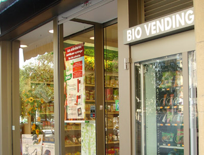 entrada con bio vending